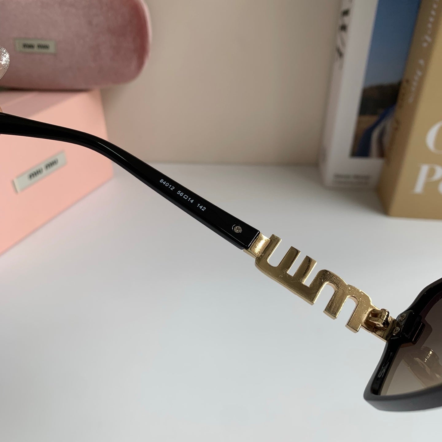 Miu Miu Square Silver Lens Sunglasses for Men & Women - 399204 - detail image 8
