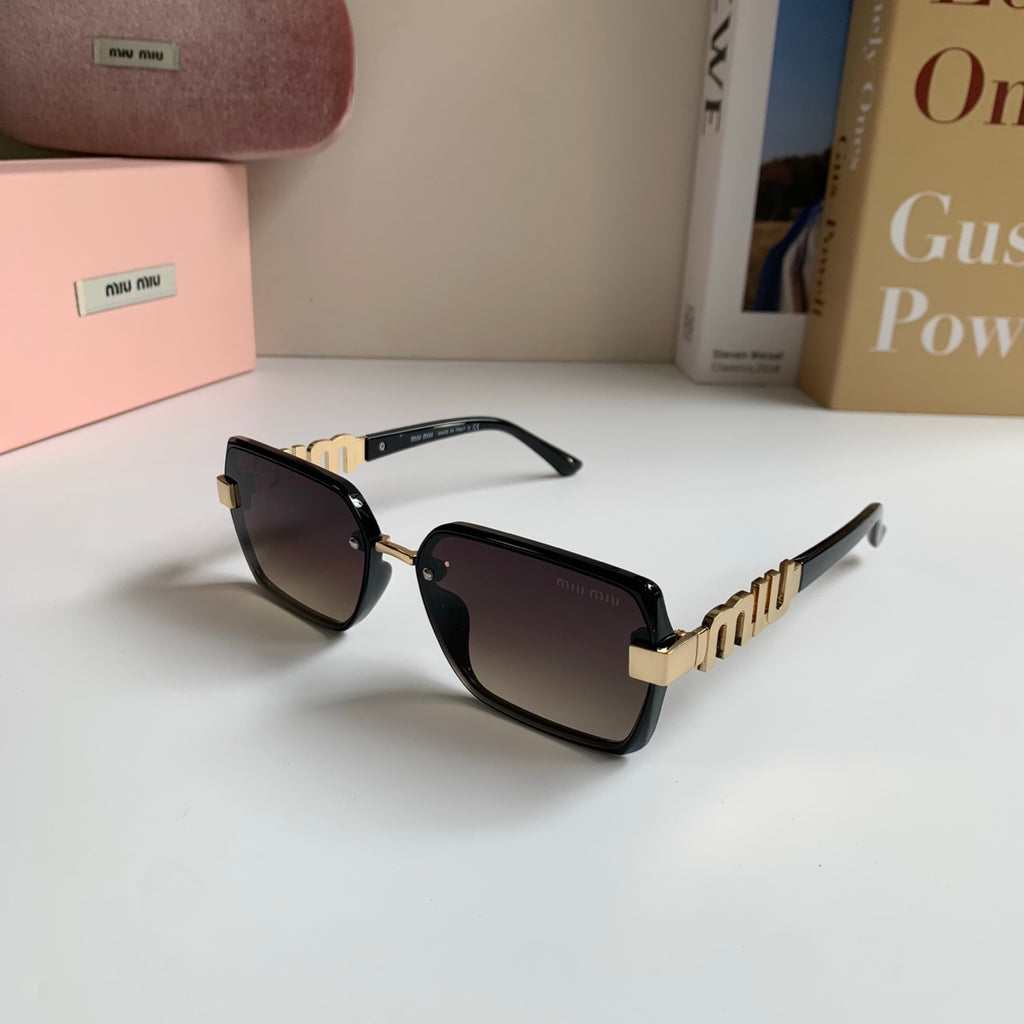 Miu Miu Square Silver Lens Sunglasses for Men & Women - 487688 - detail image 2