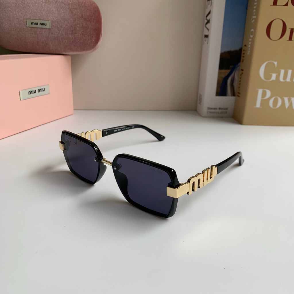 Miu Miu Square Silver Lens Sunglasses for Men & Women - 487690 - detail image 2
