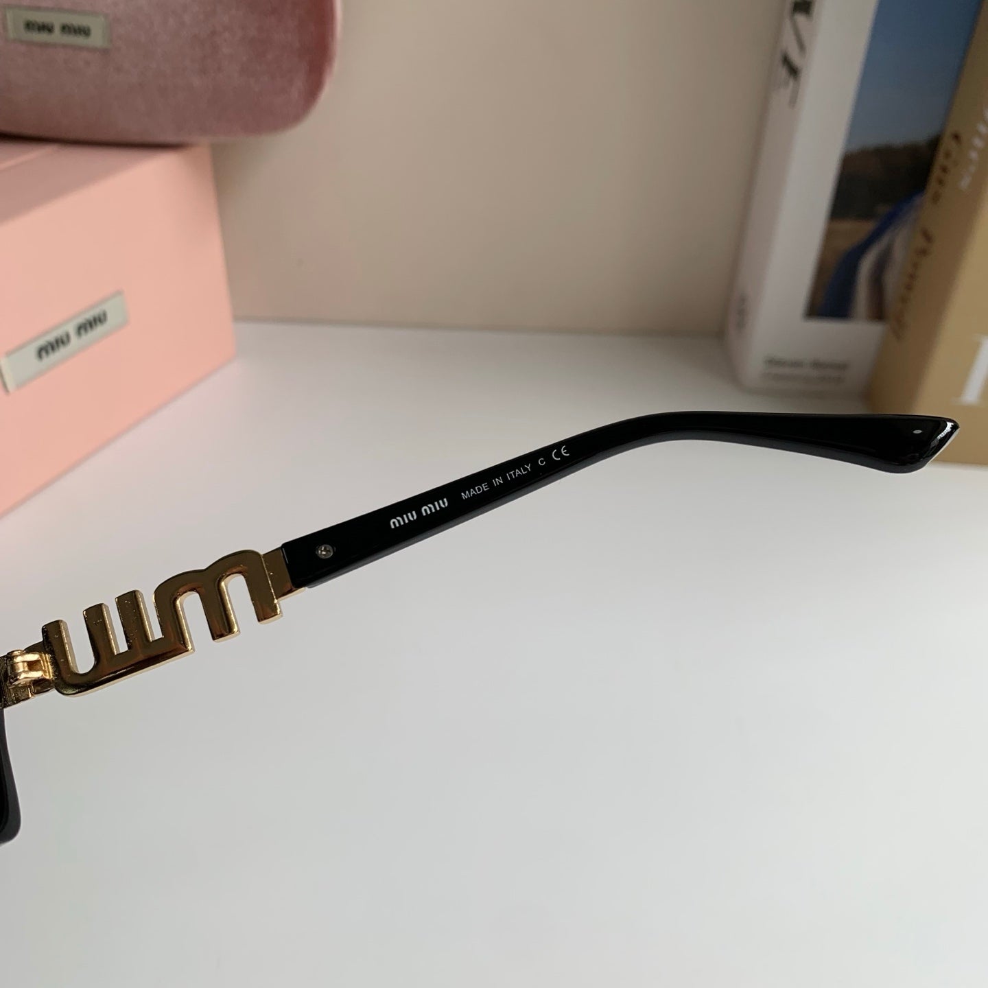 Miu Miu Square Silver Lens Sunglasses for Men & Women - 487690 - detail image 6