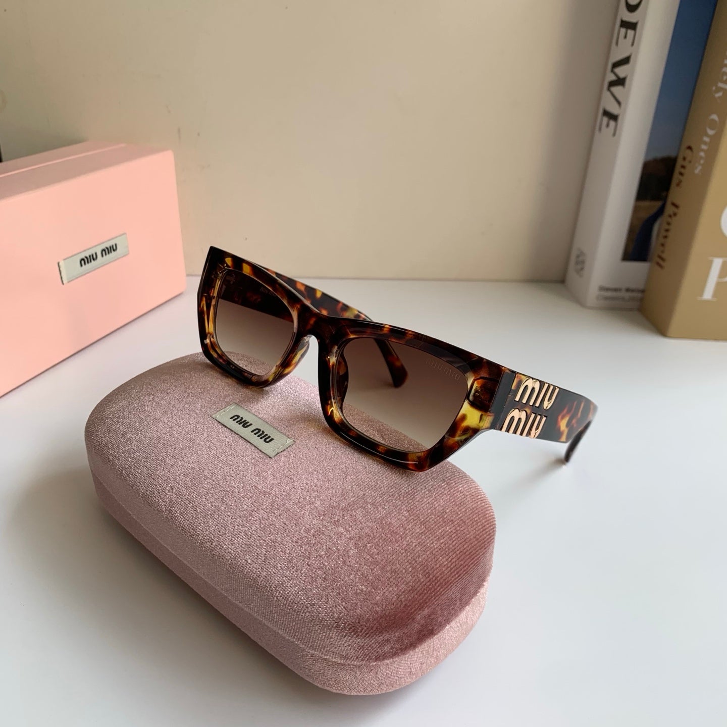 Miu Miu Square Red Lens Sunglasses for Men & Women - 487729 - detail image 5