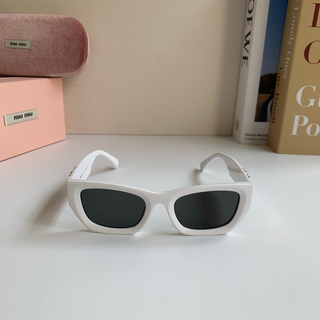 Miu Miu Square Red Lens Sunglasses for Men & Women - 487730 - detail image 3