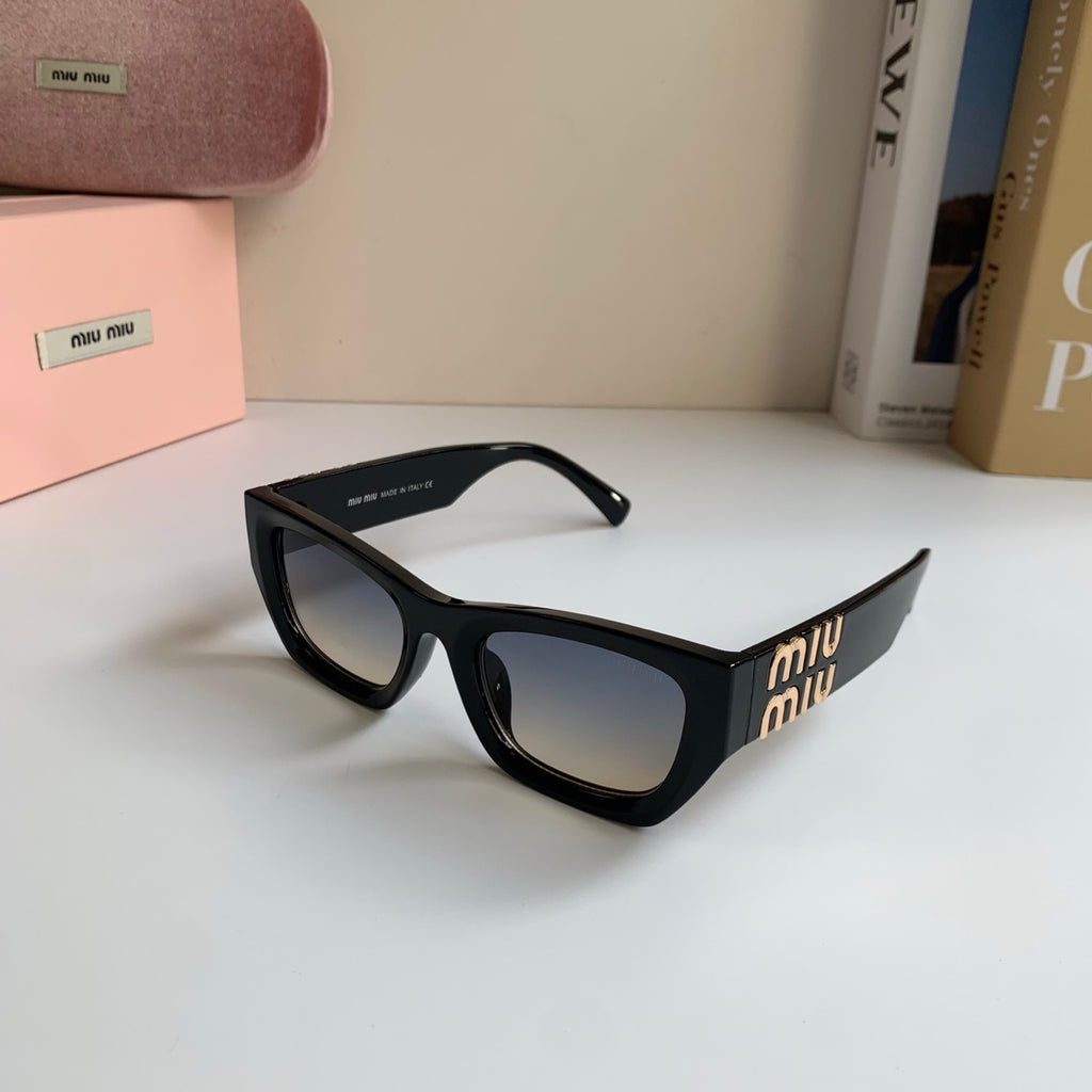 Miu Miu Square Silver Lens Sunglasses for Men & Women - 487731 - detail image 2