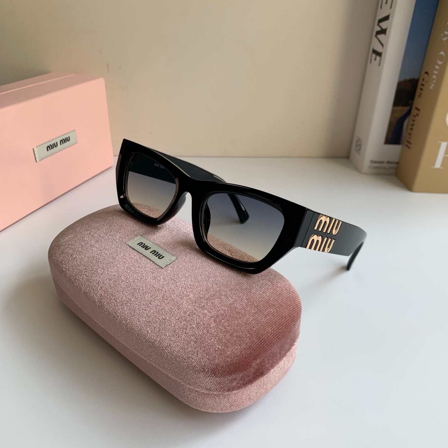 Miu Miu Square Silver Lens Sunglasses for Men & Women - 416259 - detail image 4