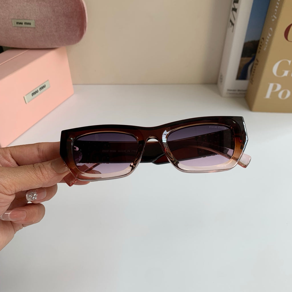 Miu Miu Square Silver Lens Sunglasses for Men & Women - 487733 - detail image 3