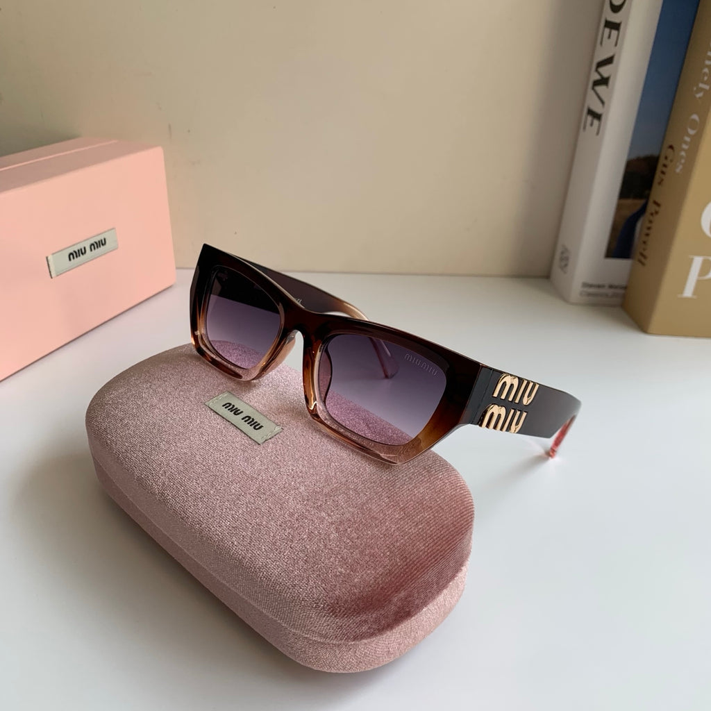 Miu Miu Square Silver Lens Sunglasses for Men & Women - 416261 - detail image 4