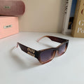 Miu Miu Square Silver Lens Sunglasses for Men & Women - 416261