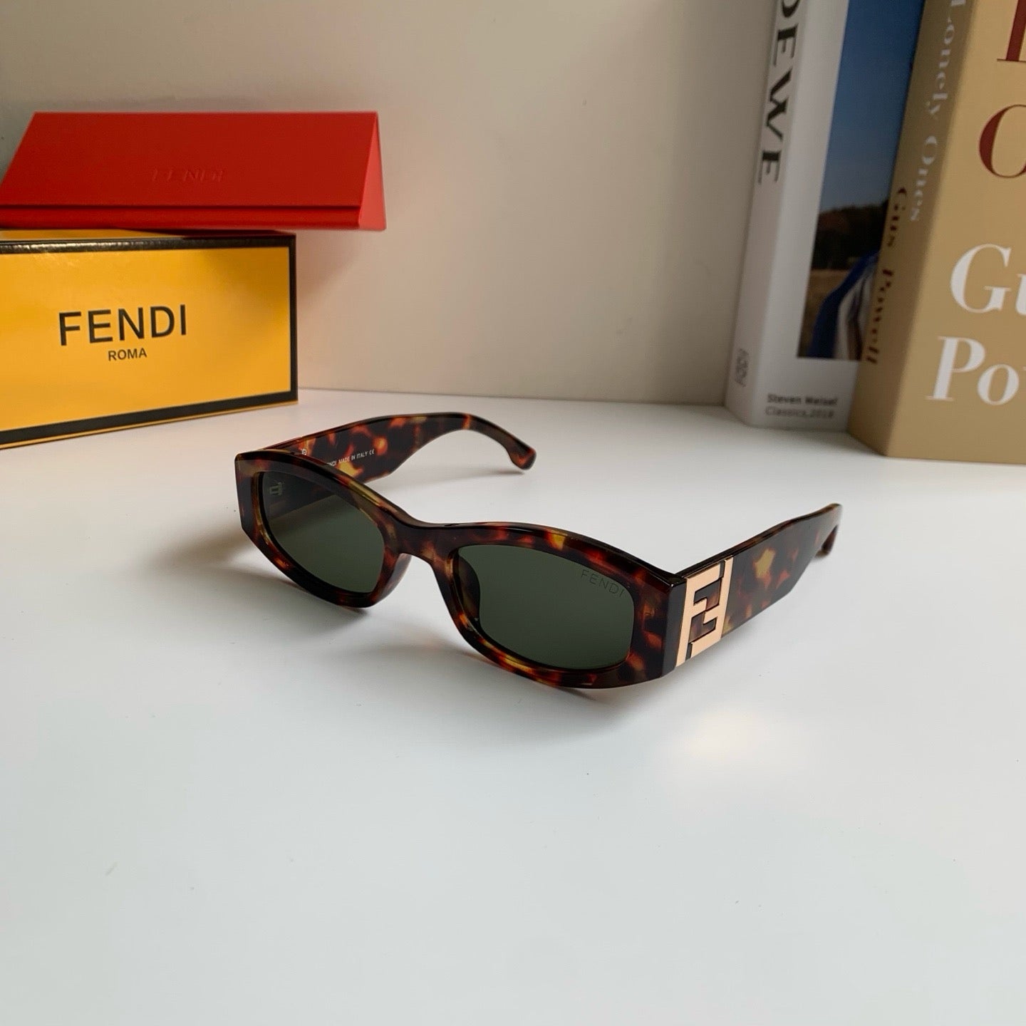 Fendi Fashion Black Lens Sunglasses for Men & Women - 416303 - detail image 2