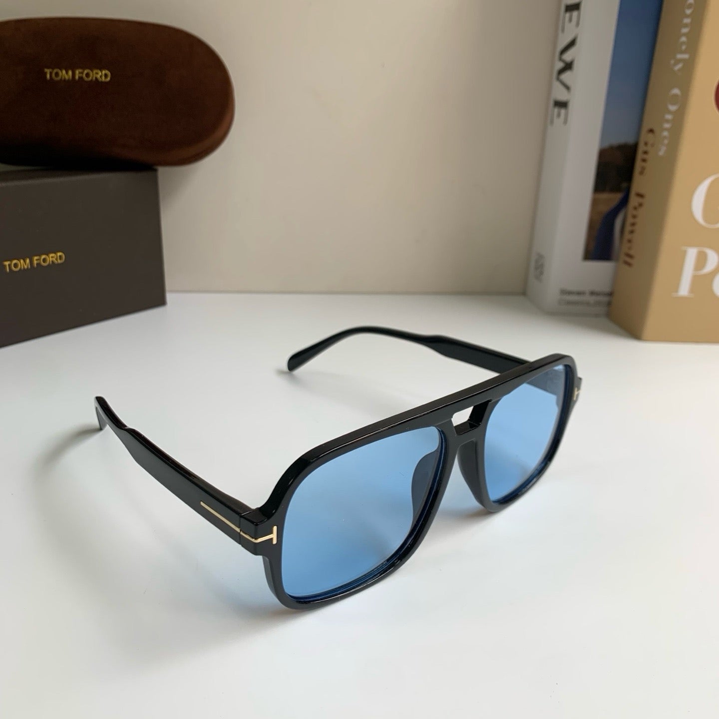 Tom Ford Fashion Blue Lens Sunglasses for Men & Women - 487945