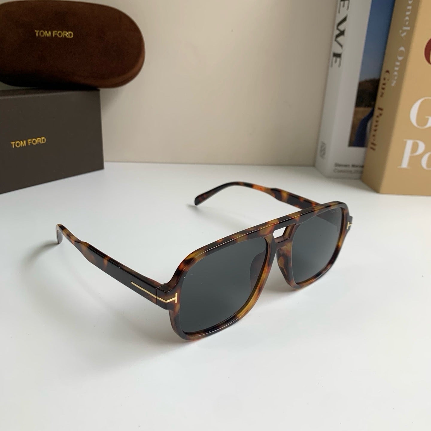 Tom Ford Fashion Black Lens Sunglasses for Men & Women - 487948