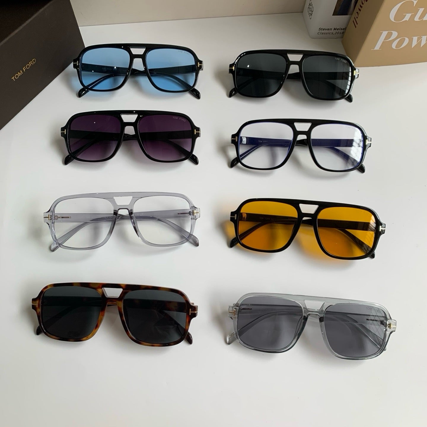 Tom Ford Fashion Black Lens Sunglasses for Men & Women - 487948 - detail image 9