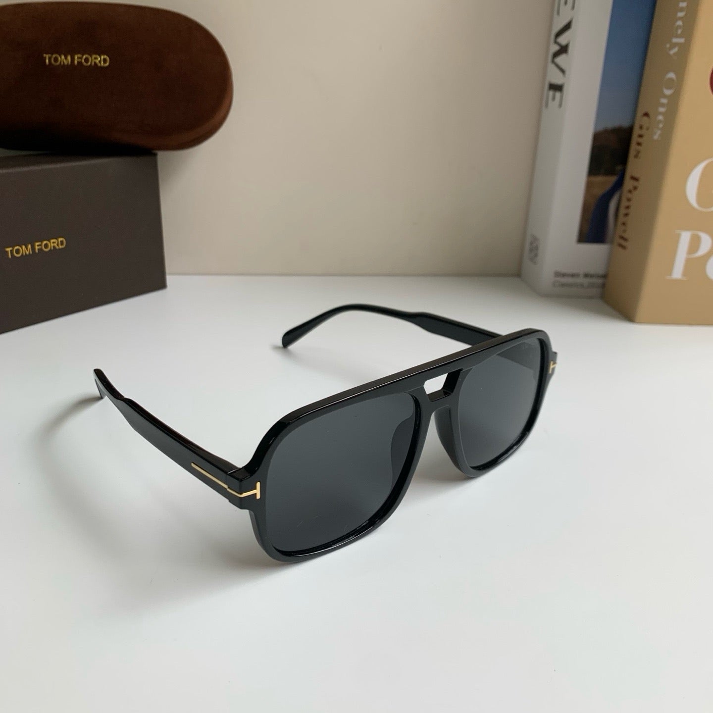 Tom Ford Fashion Black Lens Sunglasses for Men & Women - 487949