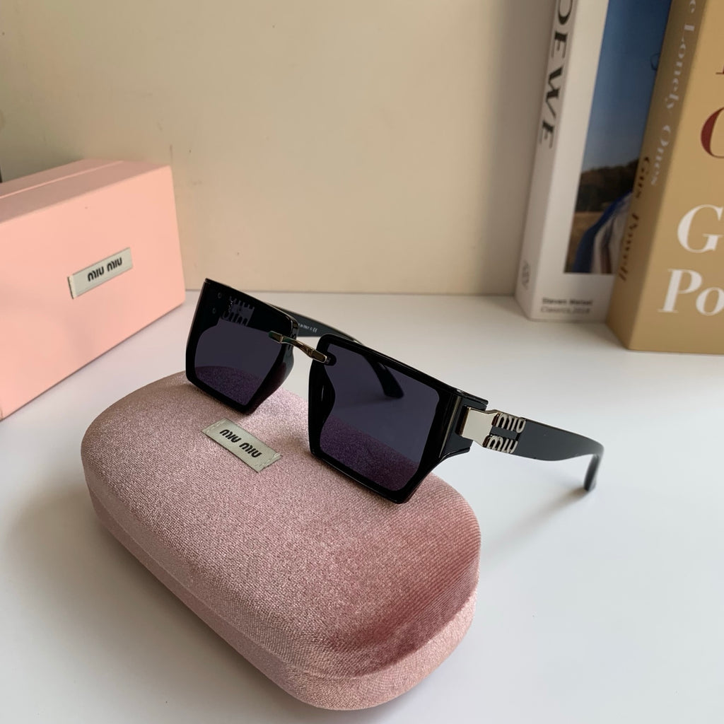 Miu Miu Square Silver Lens Sunglasses for Men & Women - 416205 - detail image 4