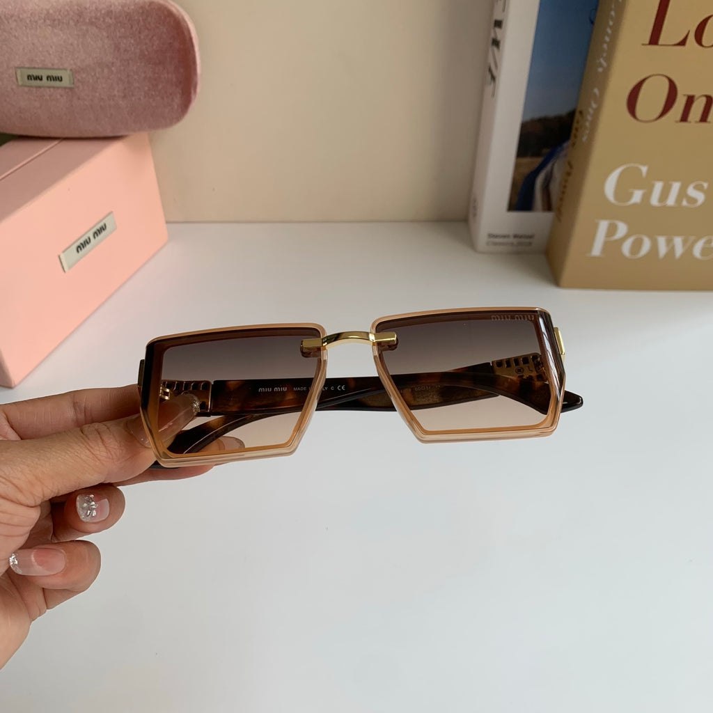 Miu Miu Square Silver Lens Sunglasses for Men & Women - 416206 - detail image 4
