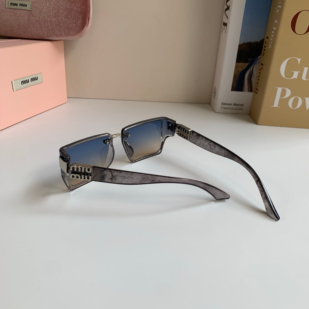 Miu Miu Square Silver Lens Sunglasses for Men & Women - 416207 - detail image 6