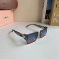 Miu Miu Square Silver Lens Sunglasses for Men & Women - 416207