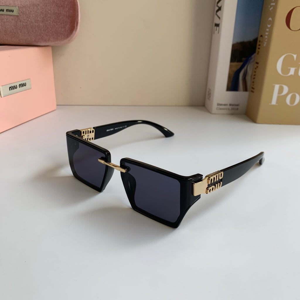 Miu Miu Square Silver Lens Sunglasses for Men & Women - 416209 - detail image 2