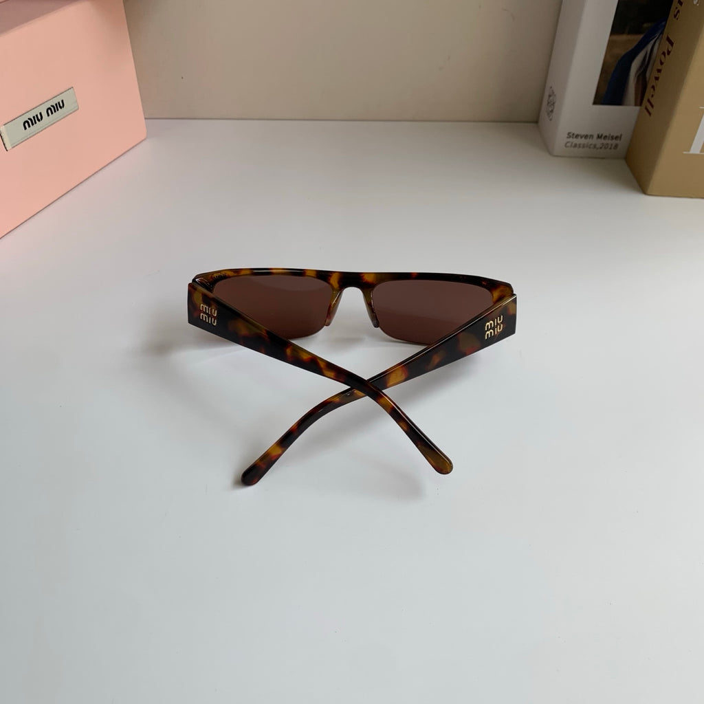 Miu Miu Square Silver Lens Sunglasses for Men & Women - 416201 - detail image 8
