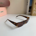 Miu Miu Square Silver Lens Sunglasses for Men & Women - 416201