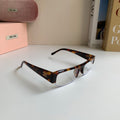 Miu Miu Square Silver Lens Sunglasses for Men & Women - 416202