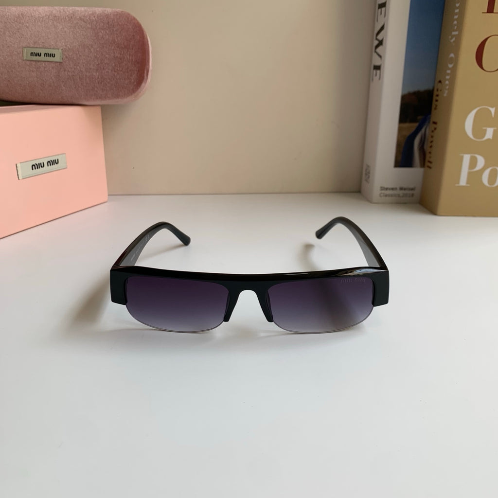 Miu Miu Square Silver Lens Sunglasses for Men & Women - 416203 - detail image 4