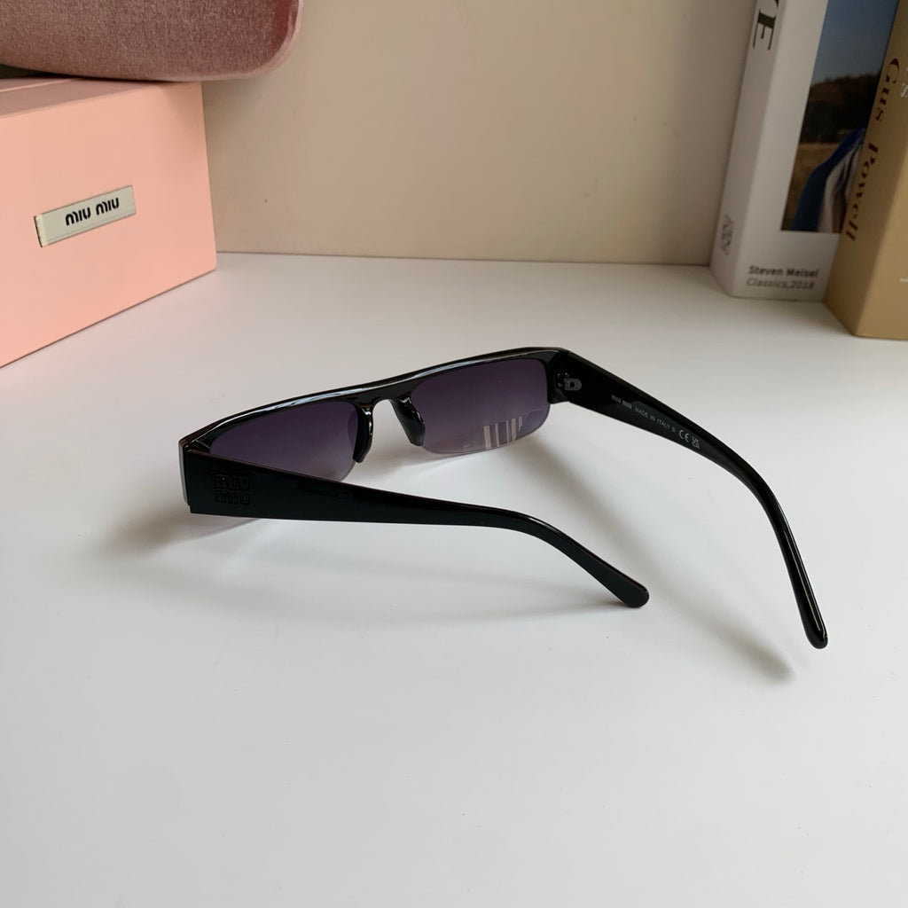 Miu Miu Square Silver Lens Sunglasses for Men & Women - 416203 - detail image 9