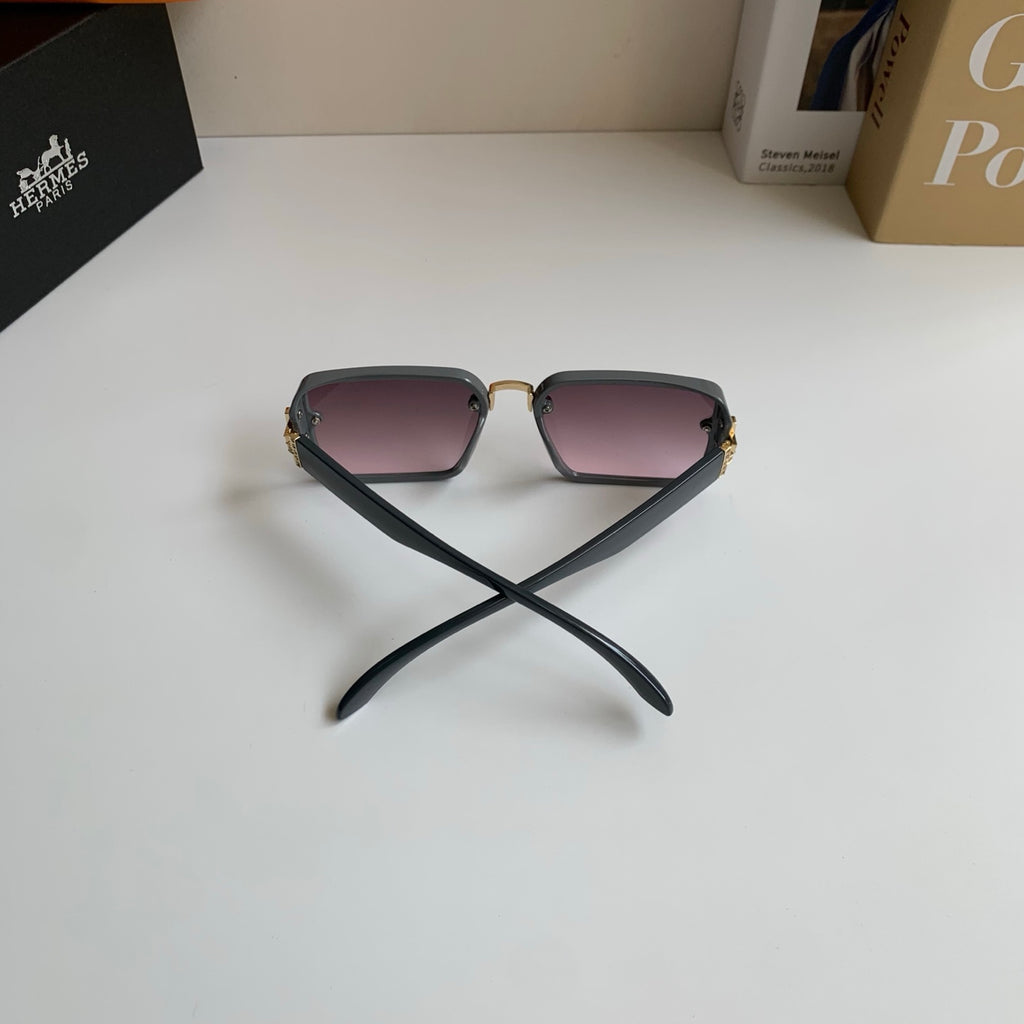 Hermès Square Silver Lens Sunglasses for Men & Women - 416535 - detail image 7