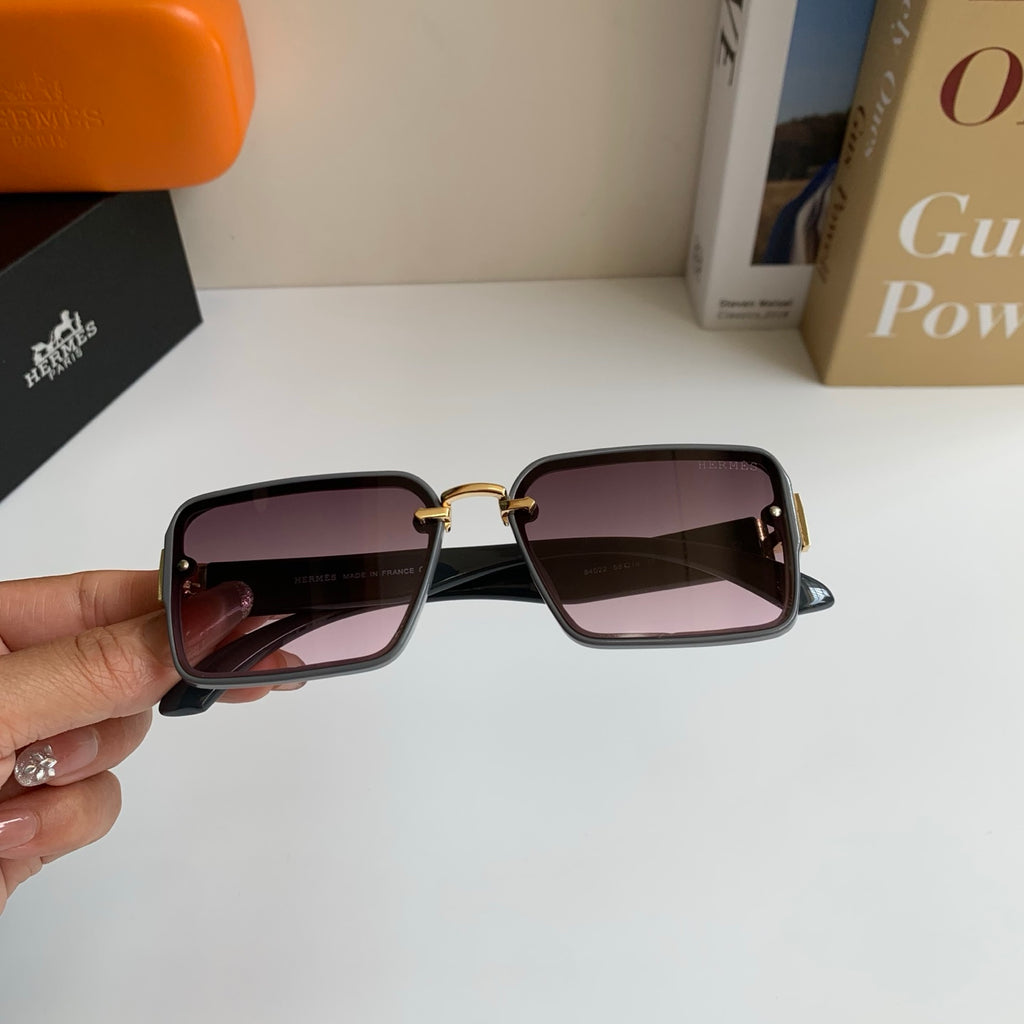 Hermès Square Silver Lens Sunglasses for Men & Women - 416535 - detail image 4
