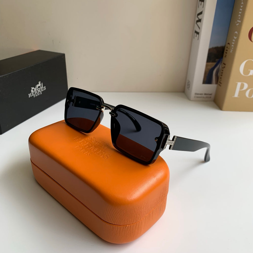 Hermès Square Silver Lens Sunglasses for Men & Women - 416536 - detail image 5