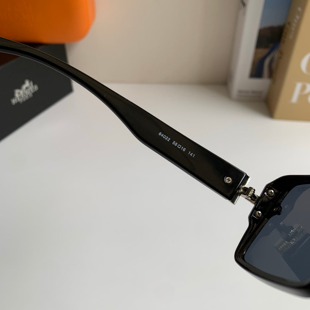 Hermès Square Silver Lens Sunglasses for Men & Women - 416536 - detail image 7