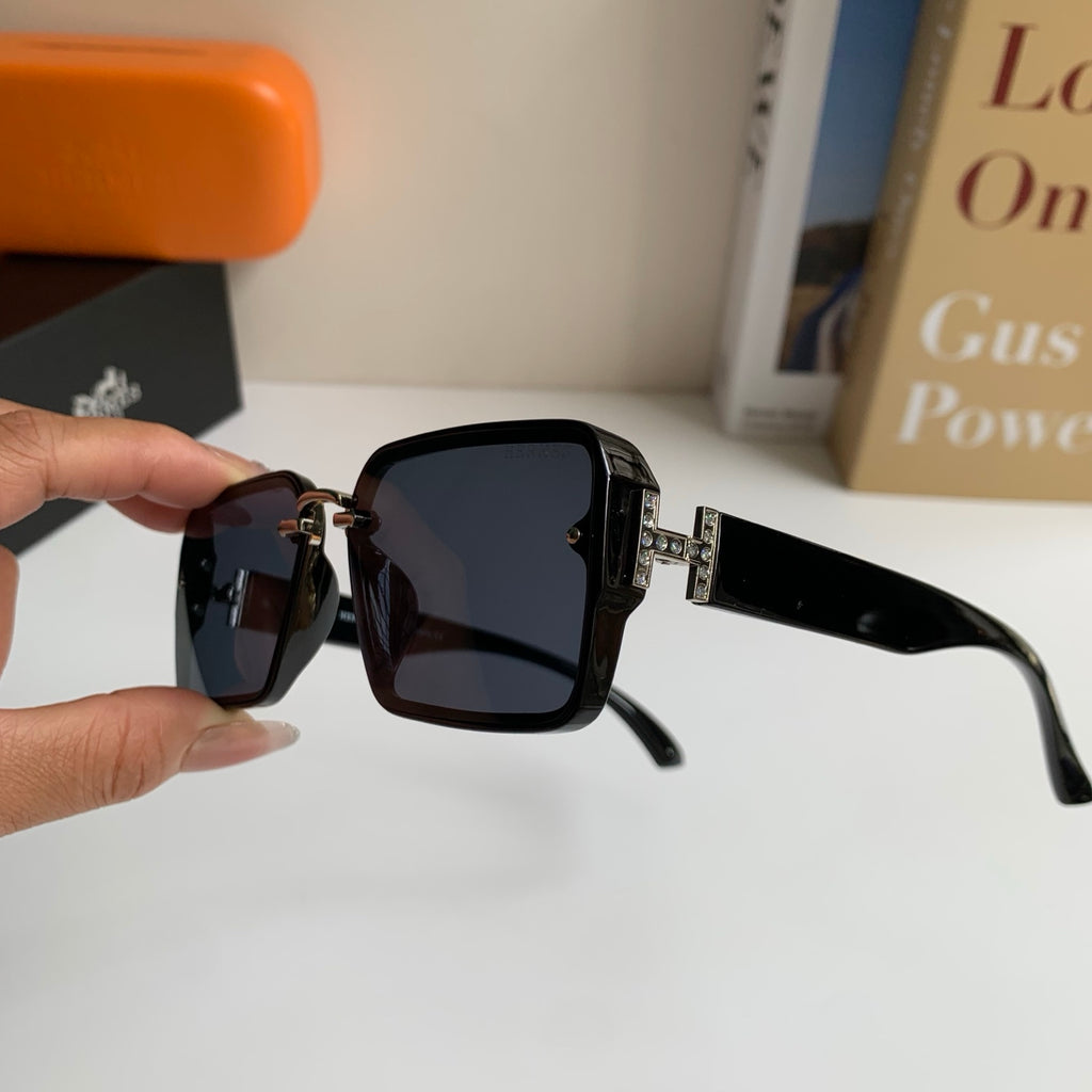 Hermès Square Silver Lens Sunglasses for Men & Women - 416536 - detail image 8