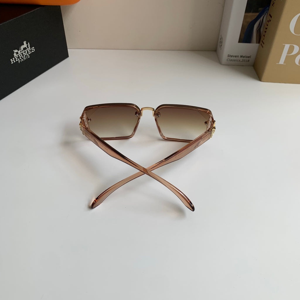 Hermès Square Brown Lens Sunglasses for Men & Women - 416537 - detail image 7