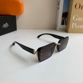 Hermès Square Silver Lens Sunglasses for Men & Women - 416538