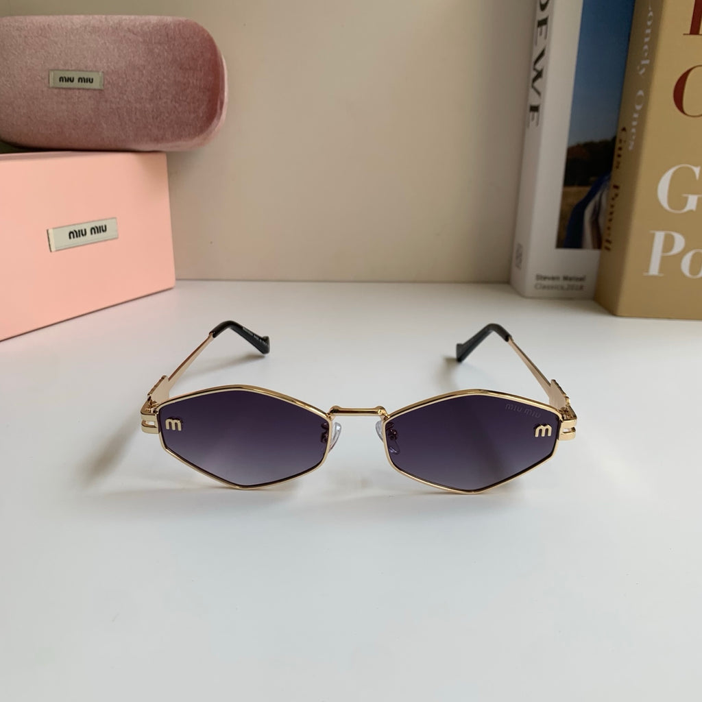 Miu Miu Metal Round Silver Lens Sunglasses for Men & Women - 432697 - detail image 5
