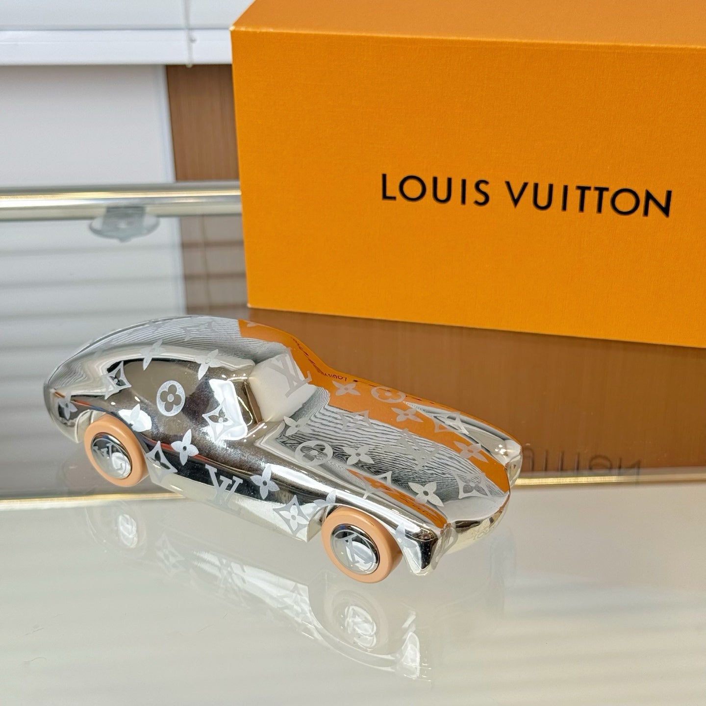 Louis Vuitton Metal Fashion Orange Lens Sunglasses for Men & Women - detail image 6