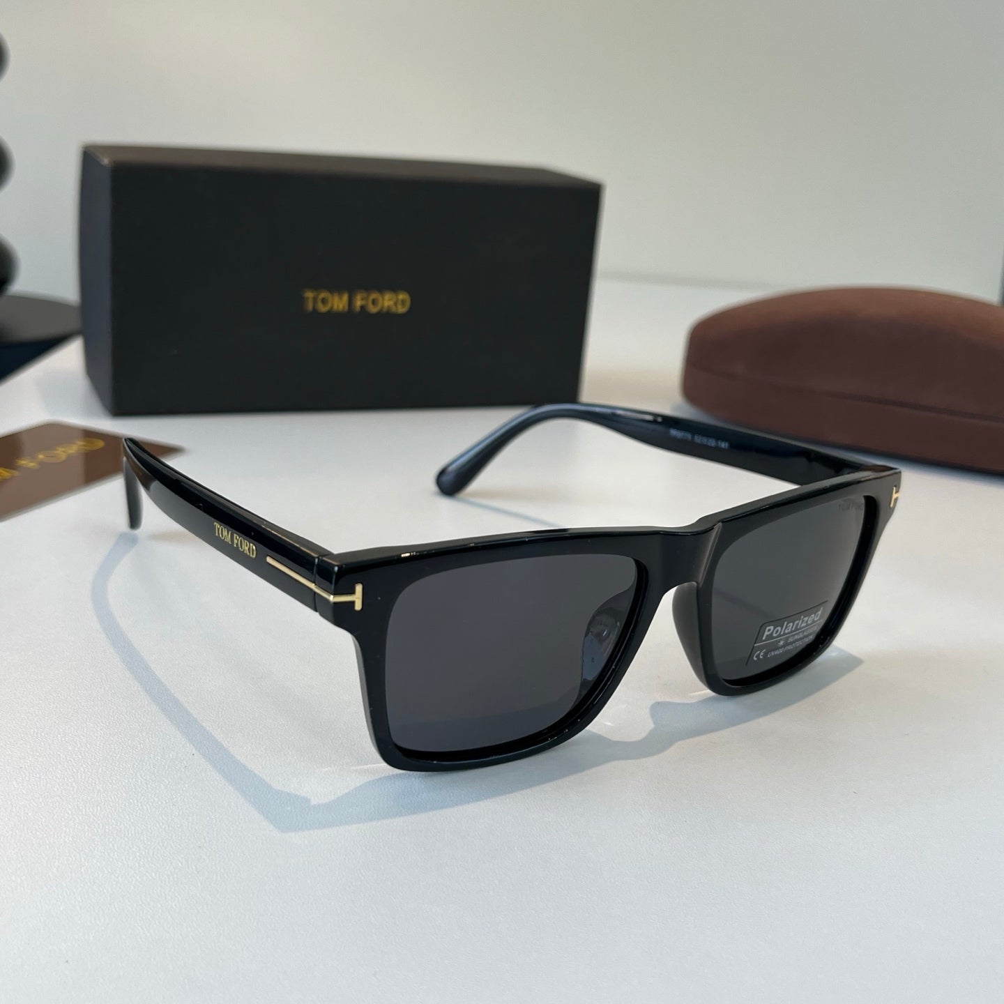 Tom Ford Fashion Black Lens Sunglasses for Men & Women - 416417