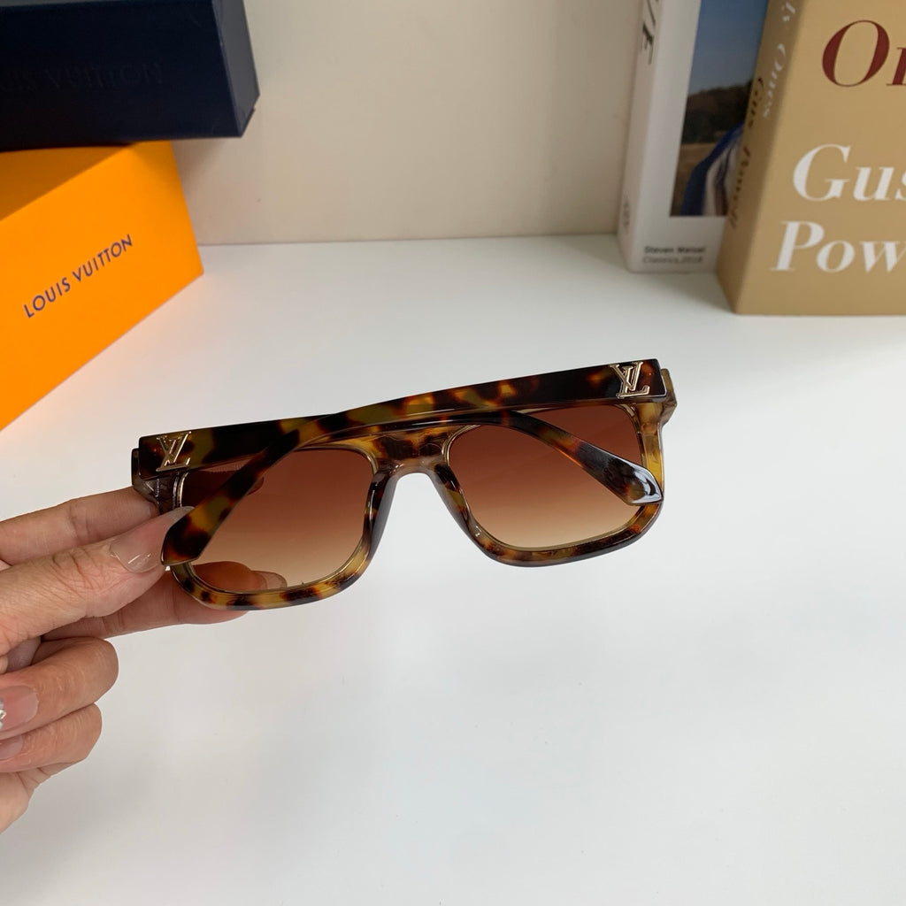 Louis Vuitton Square Brown Lens Sunglasses for Men & Women - 357760 - detail image 8