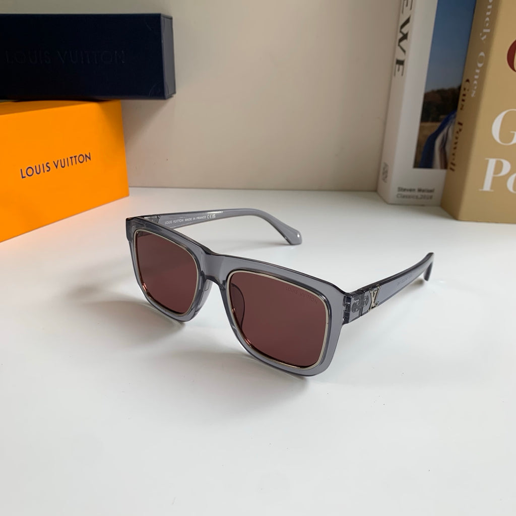 Louis Vuitton Square Silver Lens Sunglasses for Men & Women - 357762 - detail image 2