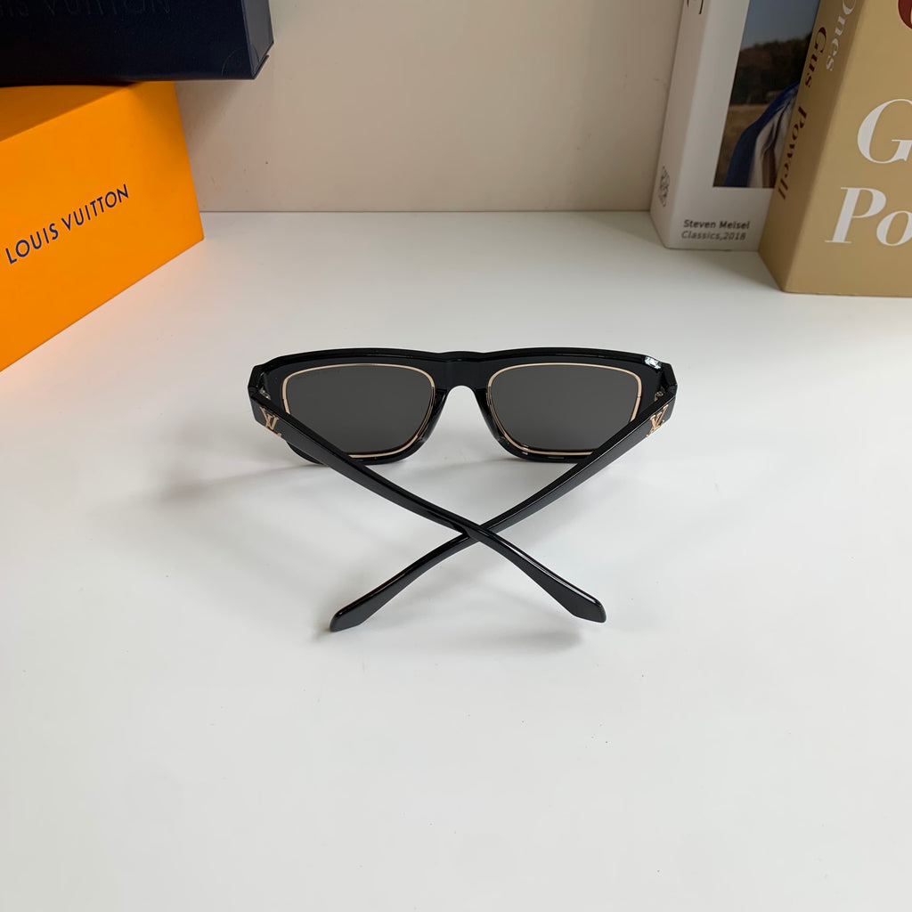 Louis Vuitton Square Black Lens Sunglasses for Men & Women - 357763 - detail image 8