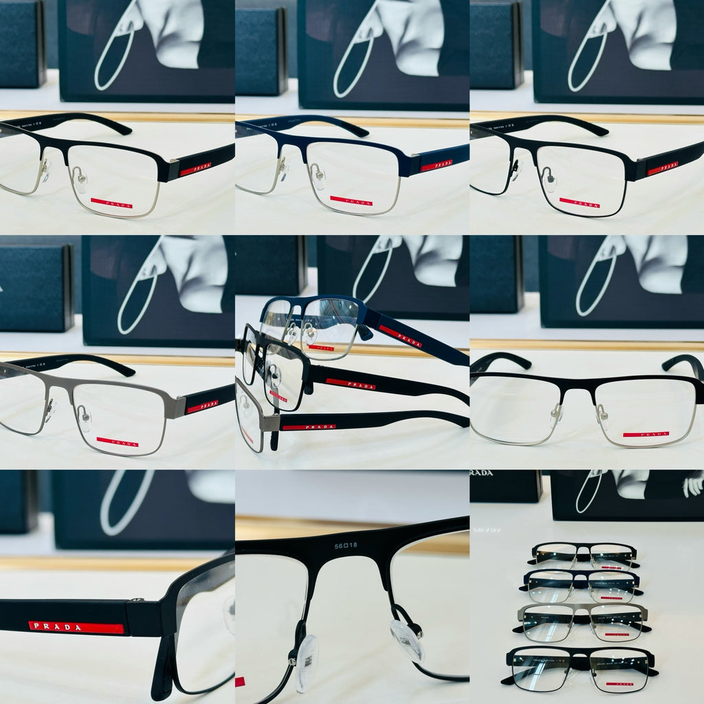 Prada SPS51R Fashion Black Lens Sunglasses for Men & Women - detail image 5