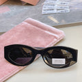 Miu Miu Fashion Black Lens Sunglasses for Men & Women - 432608