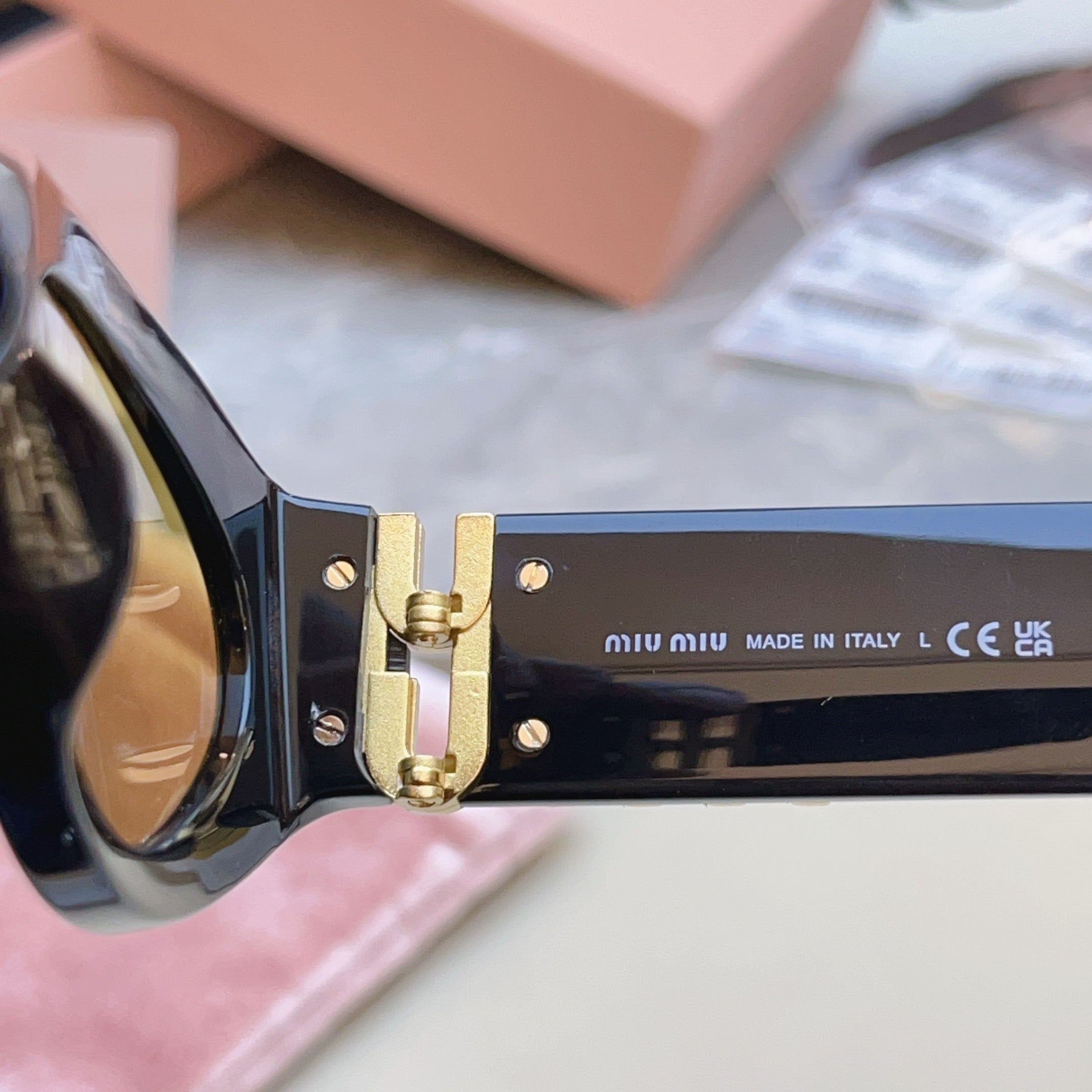 Miu Miu Fashion Black Lens Sunglasses for Men & Women - 432608 - detail image 7