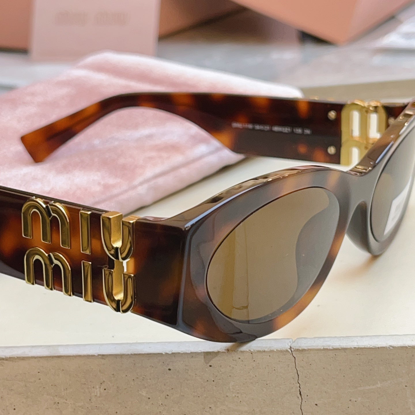 Miu Miu Fashion Purple Lens Sunglasses for Men & Women - 432609 - detail image 5