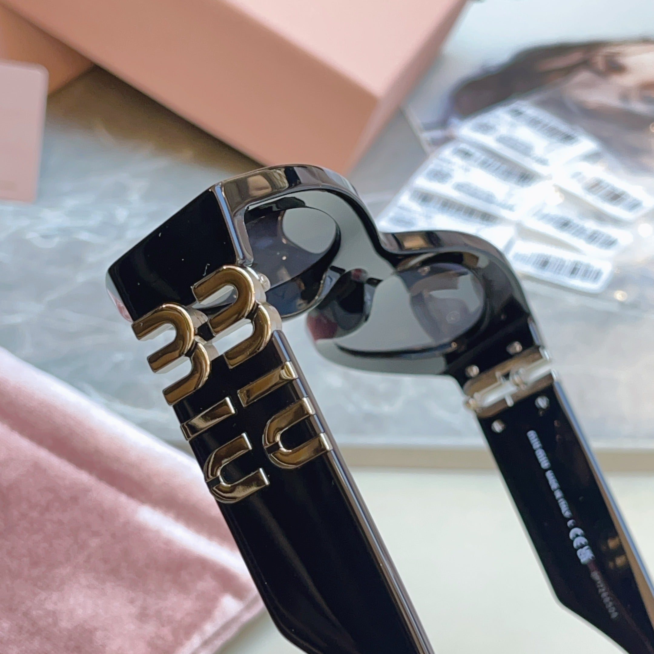 Miu Miu Fashion Black Lens Sunglasses for Men & Women - 432610 - detail image 8