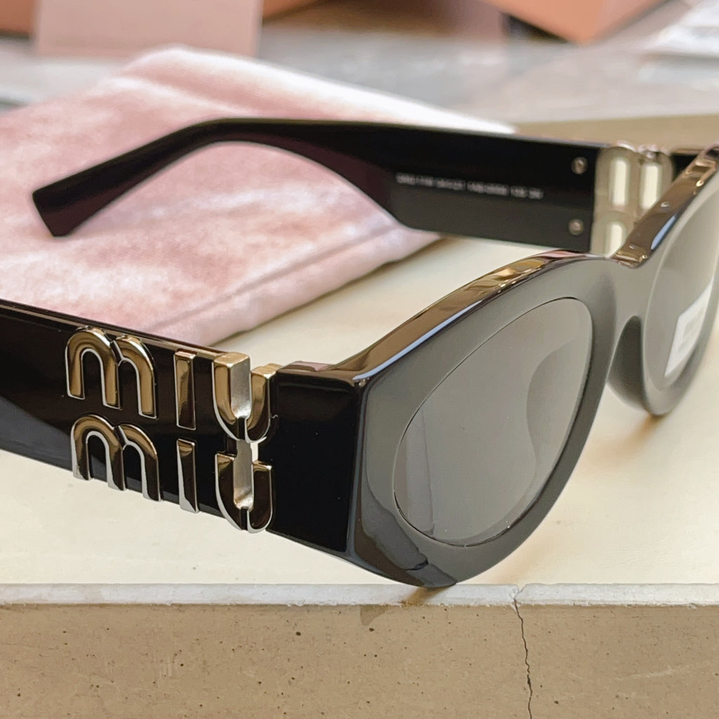Miu Miu Fashion Black Lens Sunglasses for Men & Women - 432610 - detail image 5