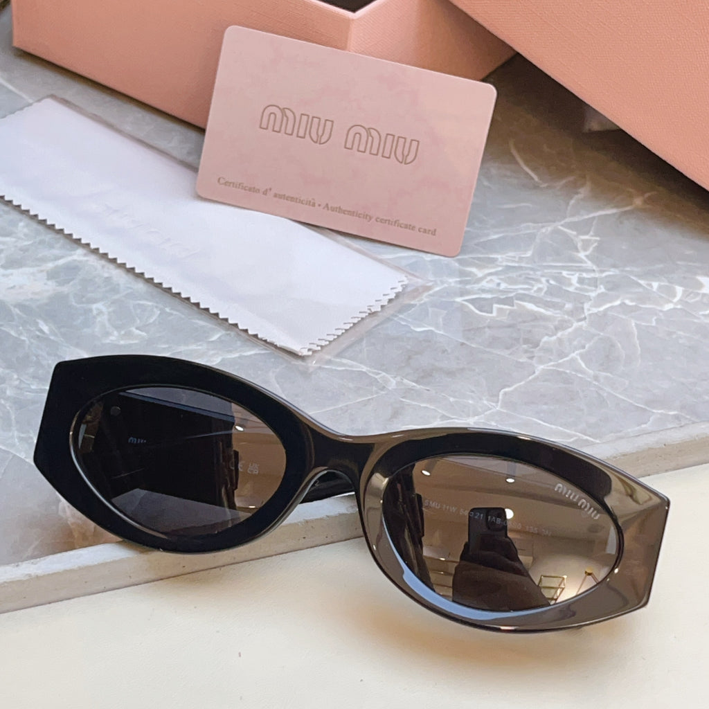 Miu Miu Fashion Black Lens Sunglasses for Men & Women - 432610 - detail image 2