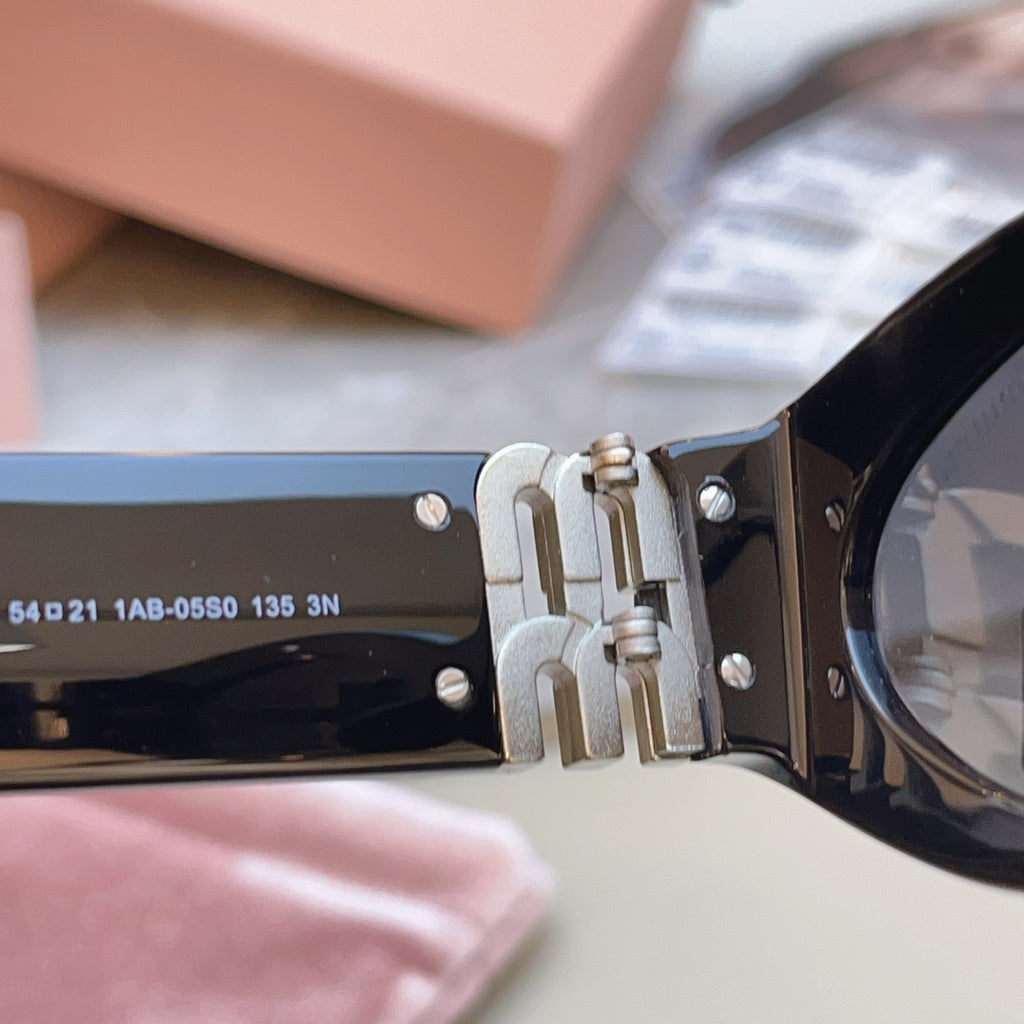 Miu Miu Fashion Black Lens Sunglasses for Men & Women - 432610 - detail image 7