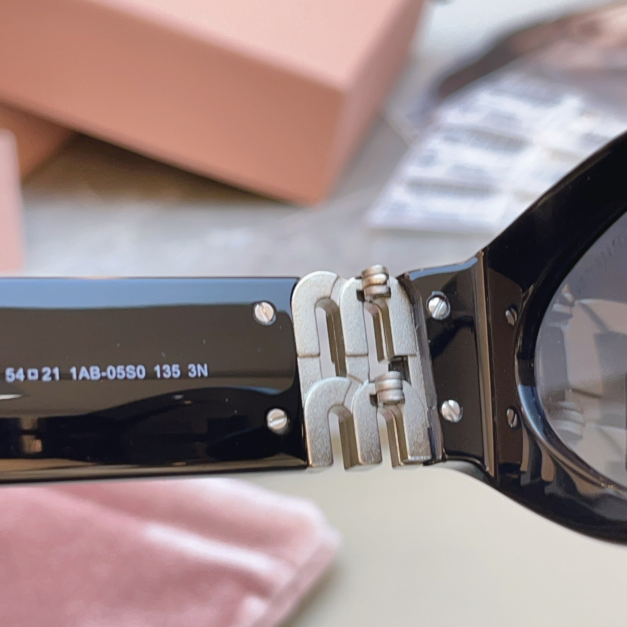 Miu Miu Fashion Black Lens Sunglasses for Men & Women - 432610 - detail image 7