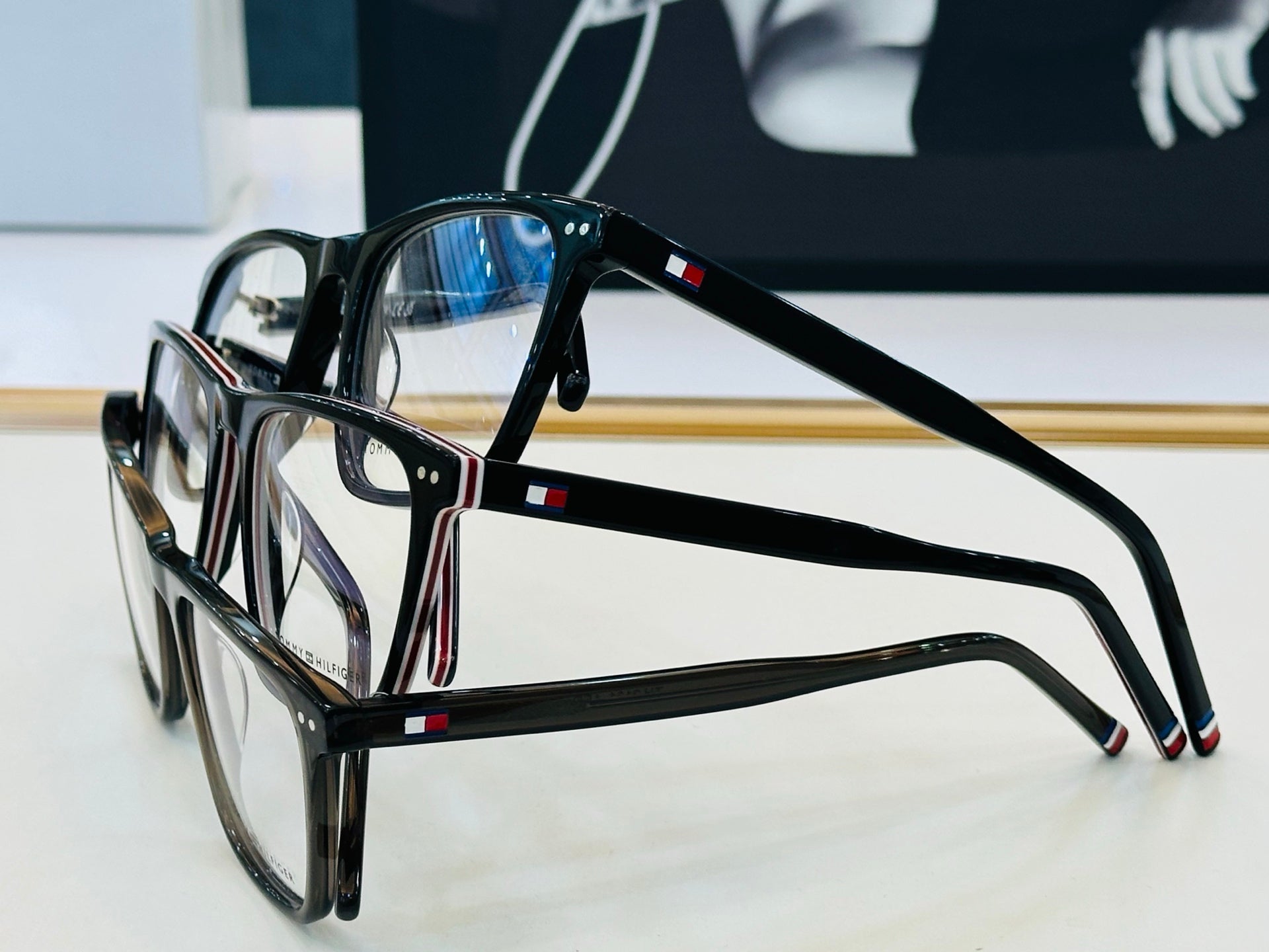 Tom Ford TH2131 Acetate Fashion Black Lens Sunglasses for Men & Women - detail image 5