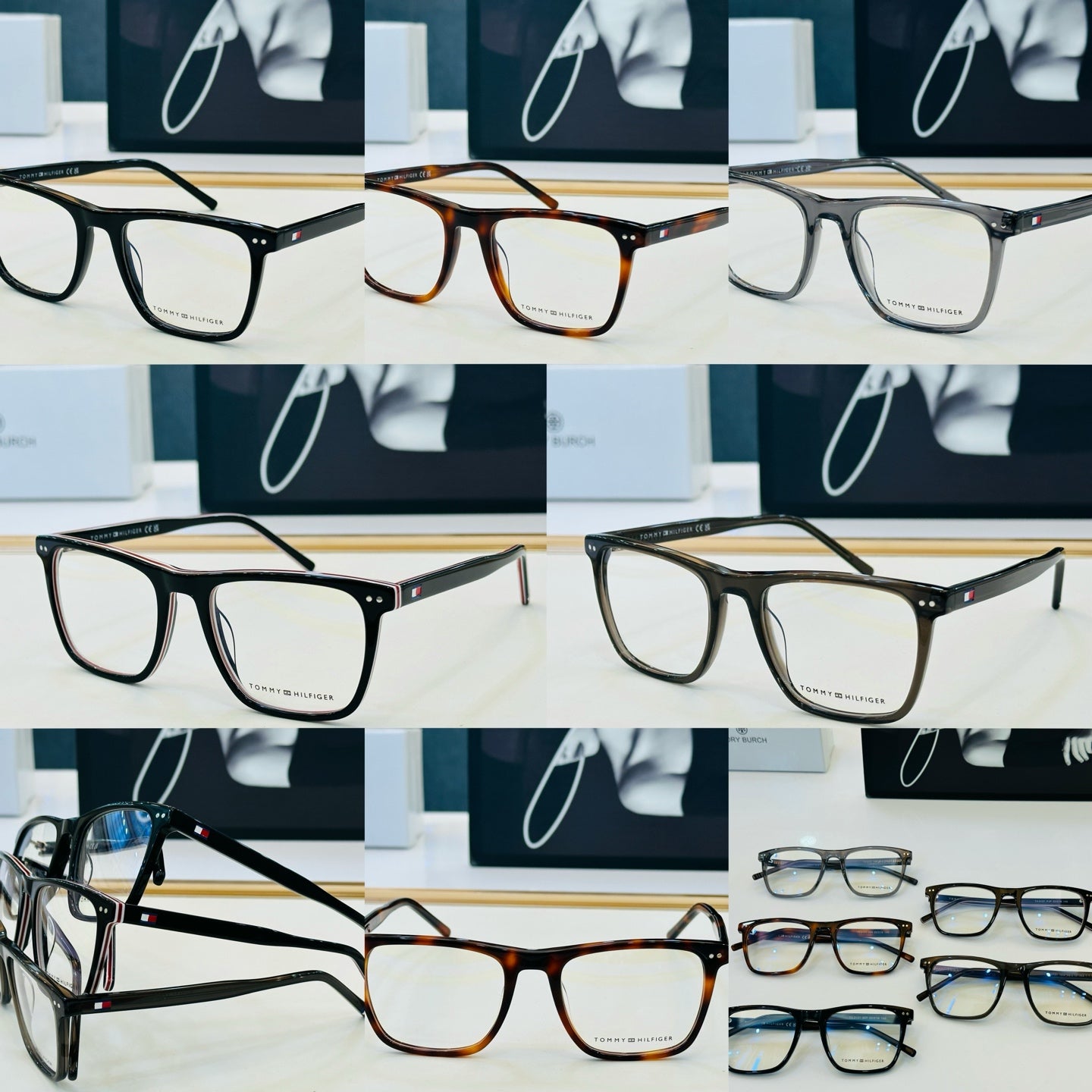 Tom Ford TH2131 Acetate Fashion Black Lens Sunglasses for Men & Women - detail image 8